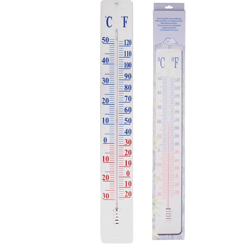 EssCernert Design Esschert Design Thermometer auf der Wandplatte Th9 90 cm