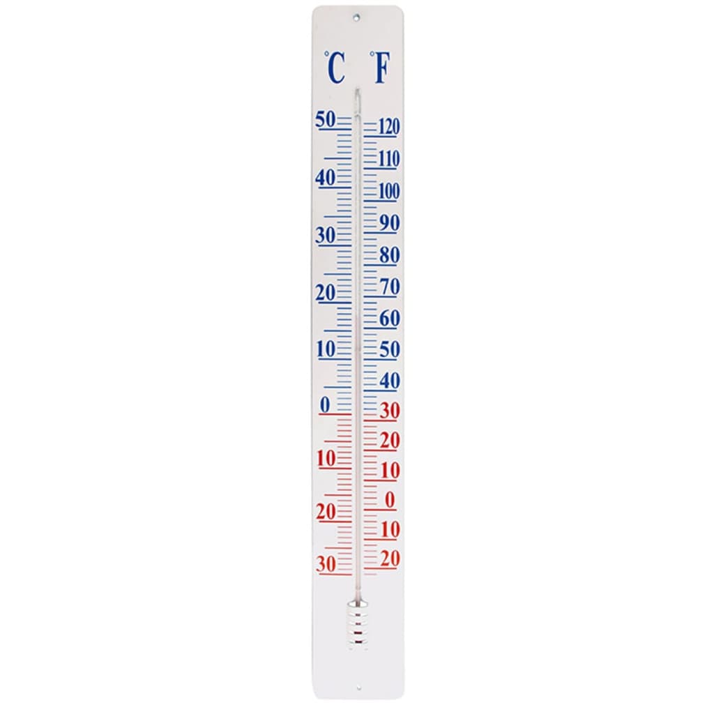 EssCernert Design Esschert Design Thermometer auf der Wandplatte Th9 90 cm