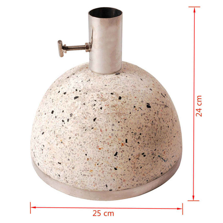 EsssCert Design Esschert Design Parasol Fuß 11,5 kg S (weiß) PV09