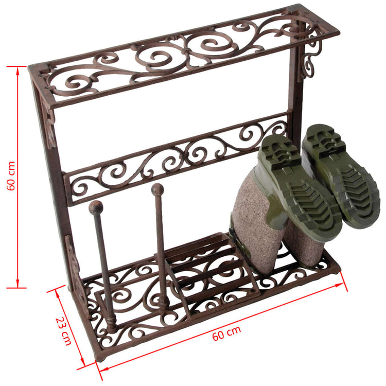 Esschert Design Esschert Design Boot Racks Gusseisen LH58