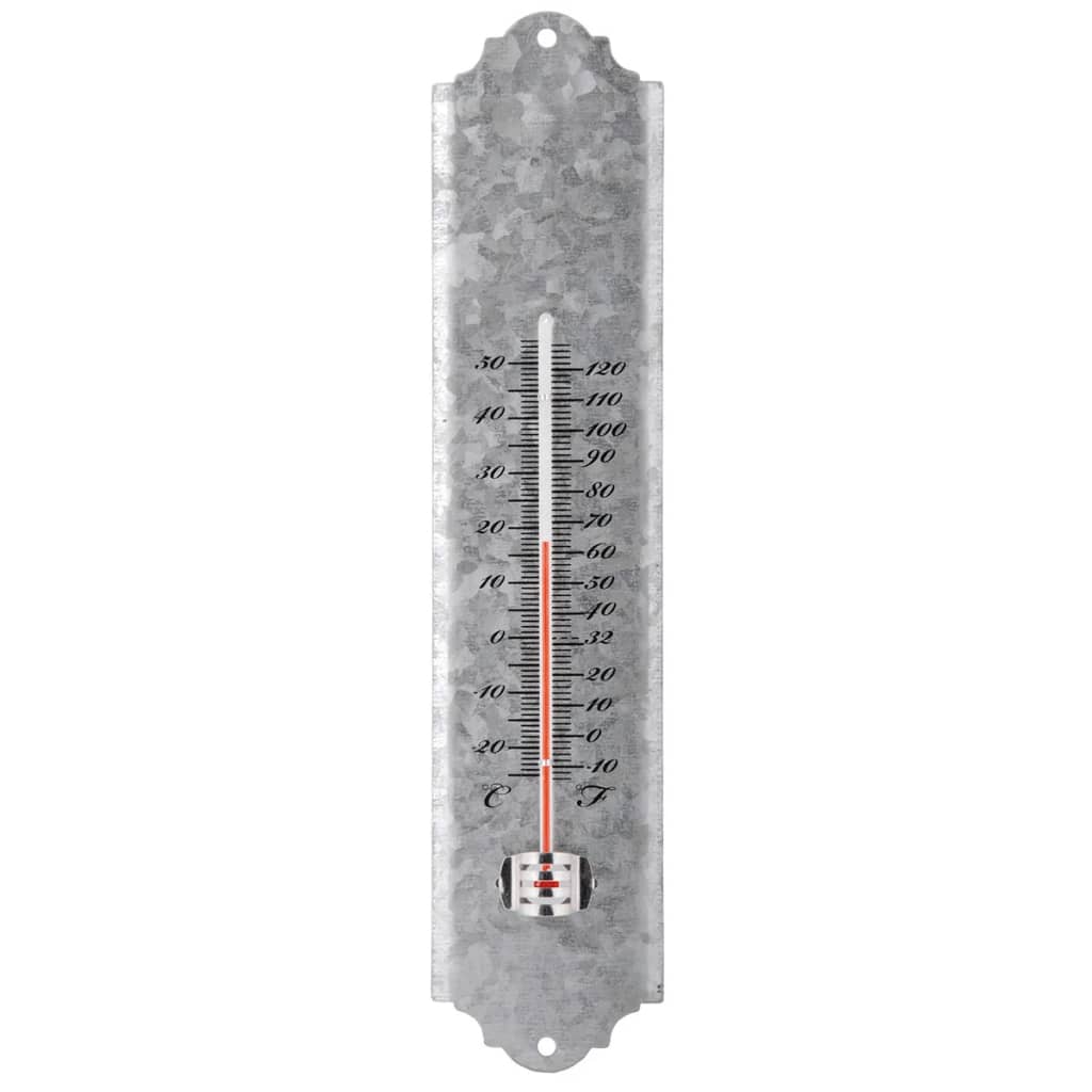 EssCernert Design Esschert Design Wandthermometer 30 cm Schrootzink OZ10