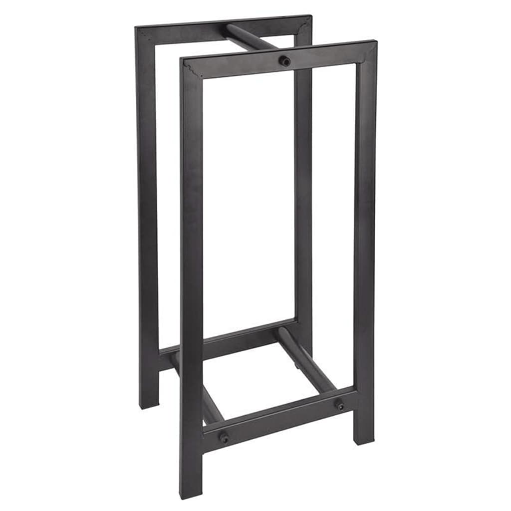 EsssCert Design Esschert Design Holzlagerständer Schwarz