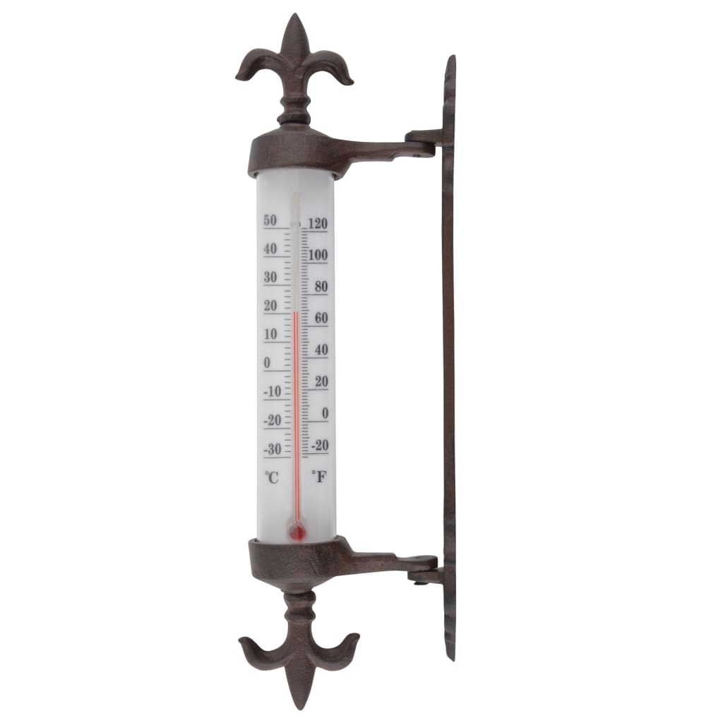 Esschert Design Esschert Design Fensterrahmen Thermometer Gusseisen