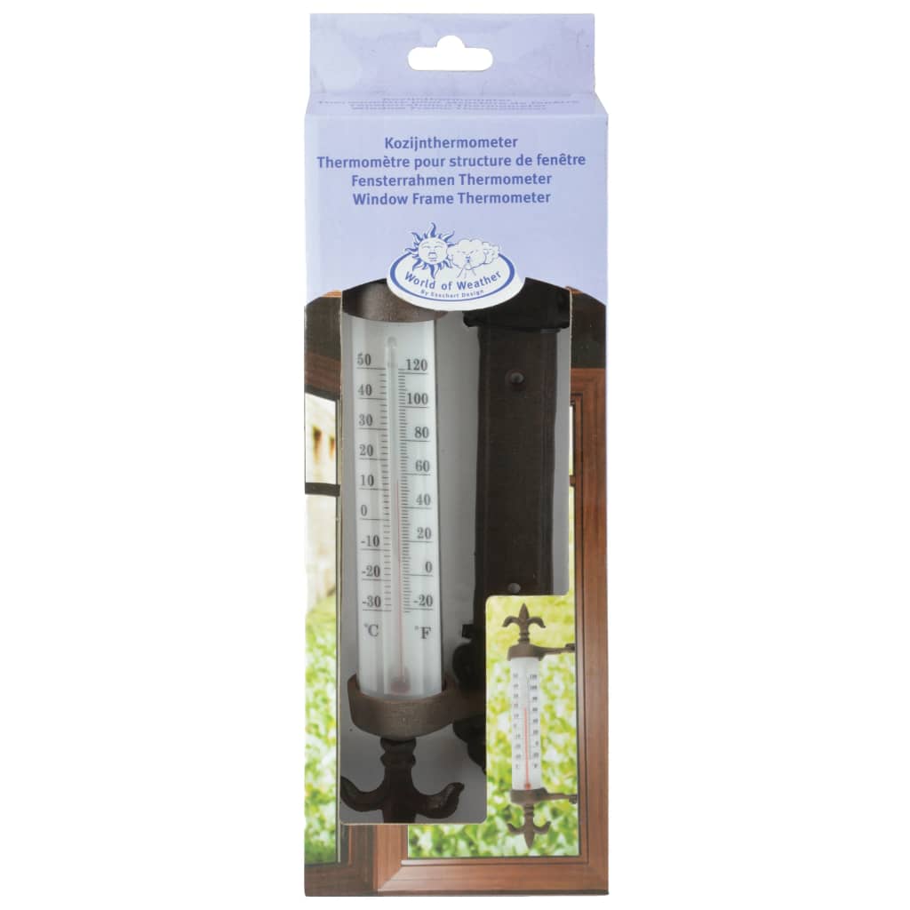 Esschert Design Esschert Design Fensterrahmen Thermometer Gusseisen