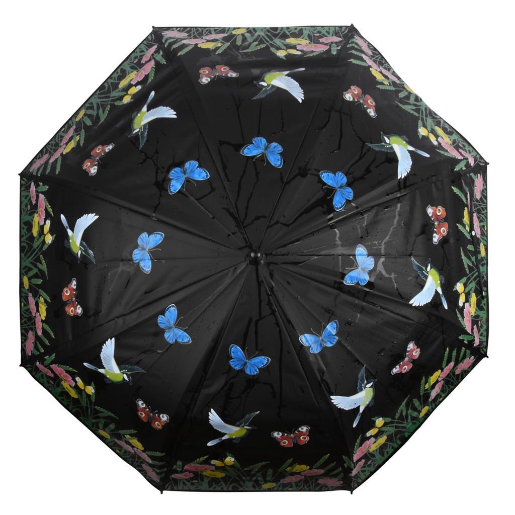 EssCernert Design EsssChert Design Farbwechsler Regenschirm Blumenweit