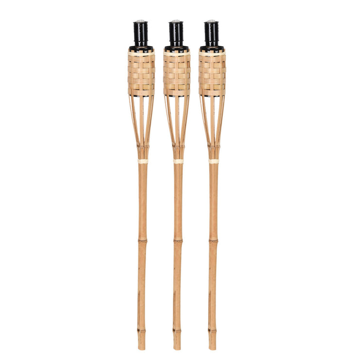 EsssCert Design Esschert Design Torches 62,6 cm 3 Stücke Bambus