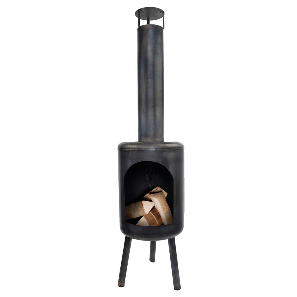 EsssCert Design Esschert Design Terrasse Heizung rund schwarz