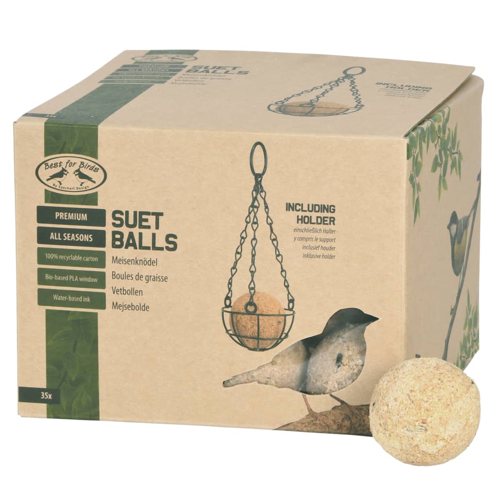 Esschert Design Esschert Design Bird Fat Balls 4-Saison einschließlich Halter
