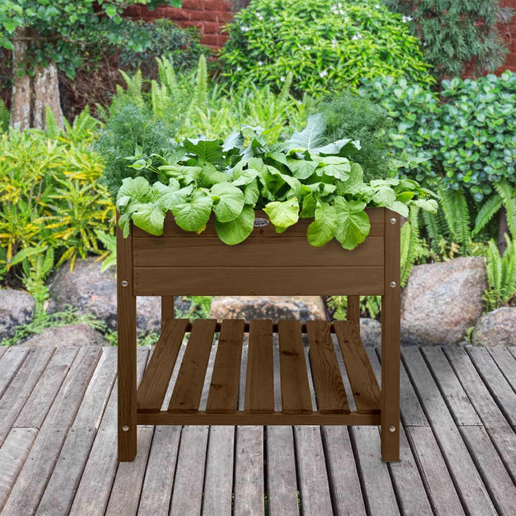 EsssCert Design Esschert Design Pflanzer Erhöhte XL Brown