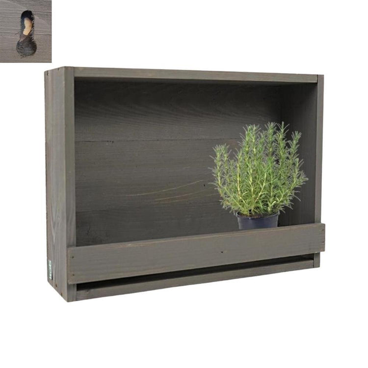 Esschert Design Esschert Design hölzerne Blumenpothalter 12.3x39.1x28,9 cm Grau