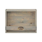 Esschert Design Esschert Design hölzerne Blumenpothalter 12.3x39.1x28,9 cm Grau - afbeelding 1