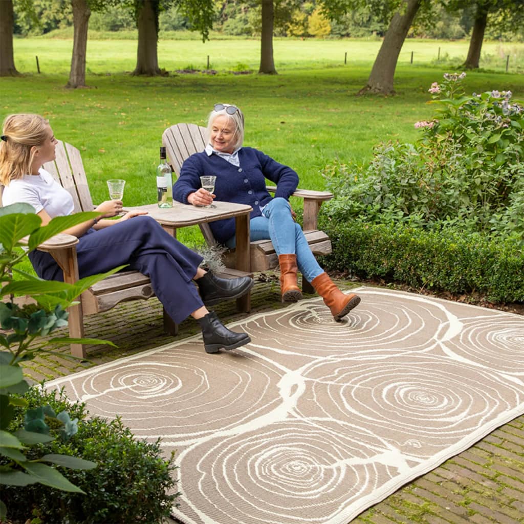 Esschert Design Esschert Design Outdoor -Ringe jährliche Ringe 240x150 cm
