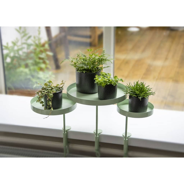 Esschert Design Esschert Design Plant Blad mit Klammer um M grün
