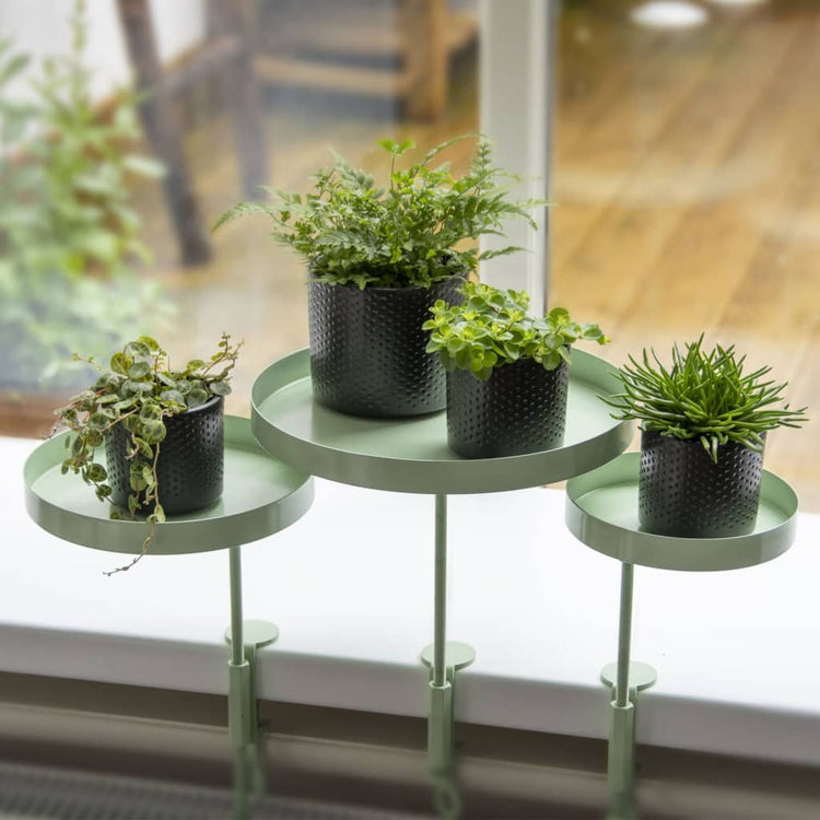 Esschert Design Esschert Design Plant Blad mit Klemme um L grün