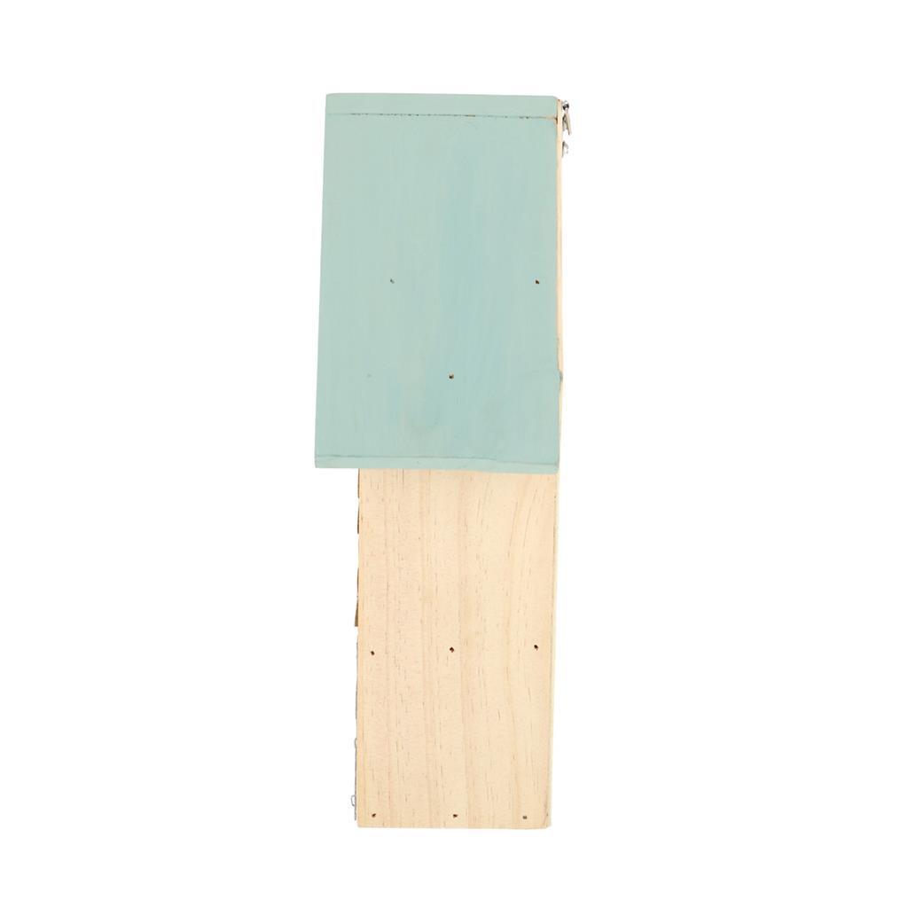 EsssCert Design Esschert Design Holz Insekten Hotel 10x24x29 cm Natural Mint Green