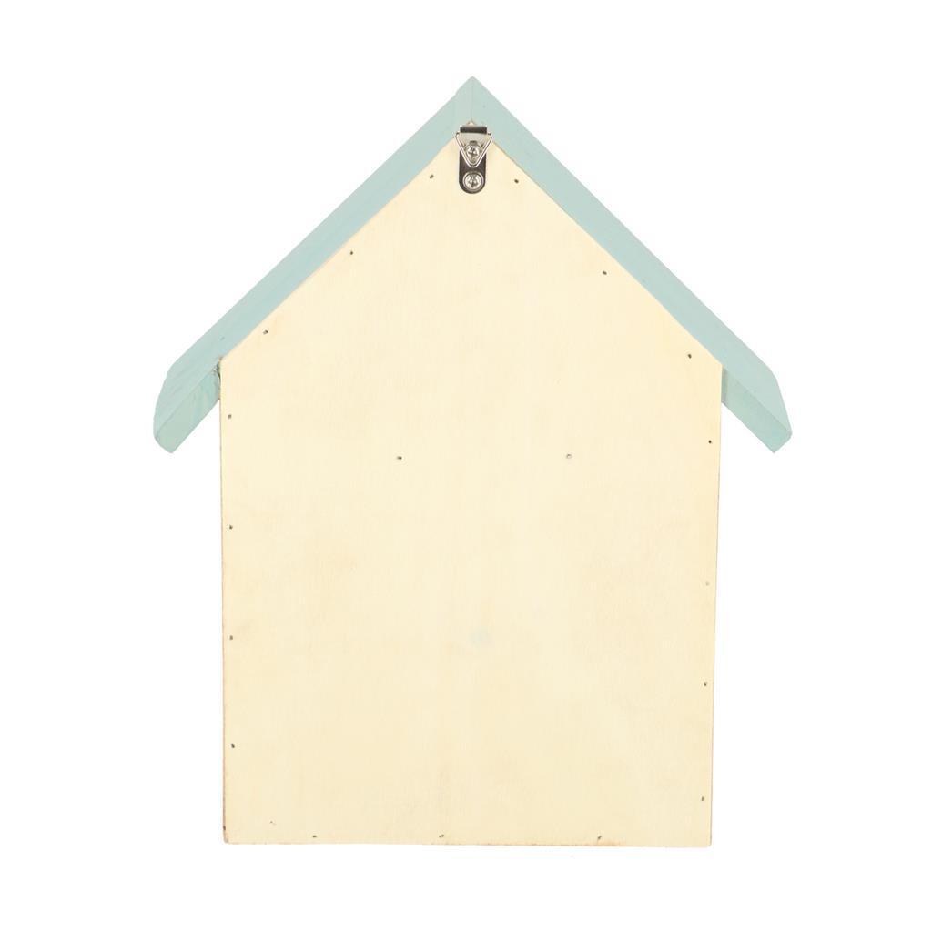 EsssCert Design Esschert Design Holz Insekten Hotel 10x24x29 cm Natural Mint Green