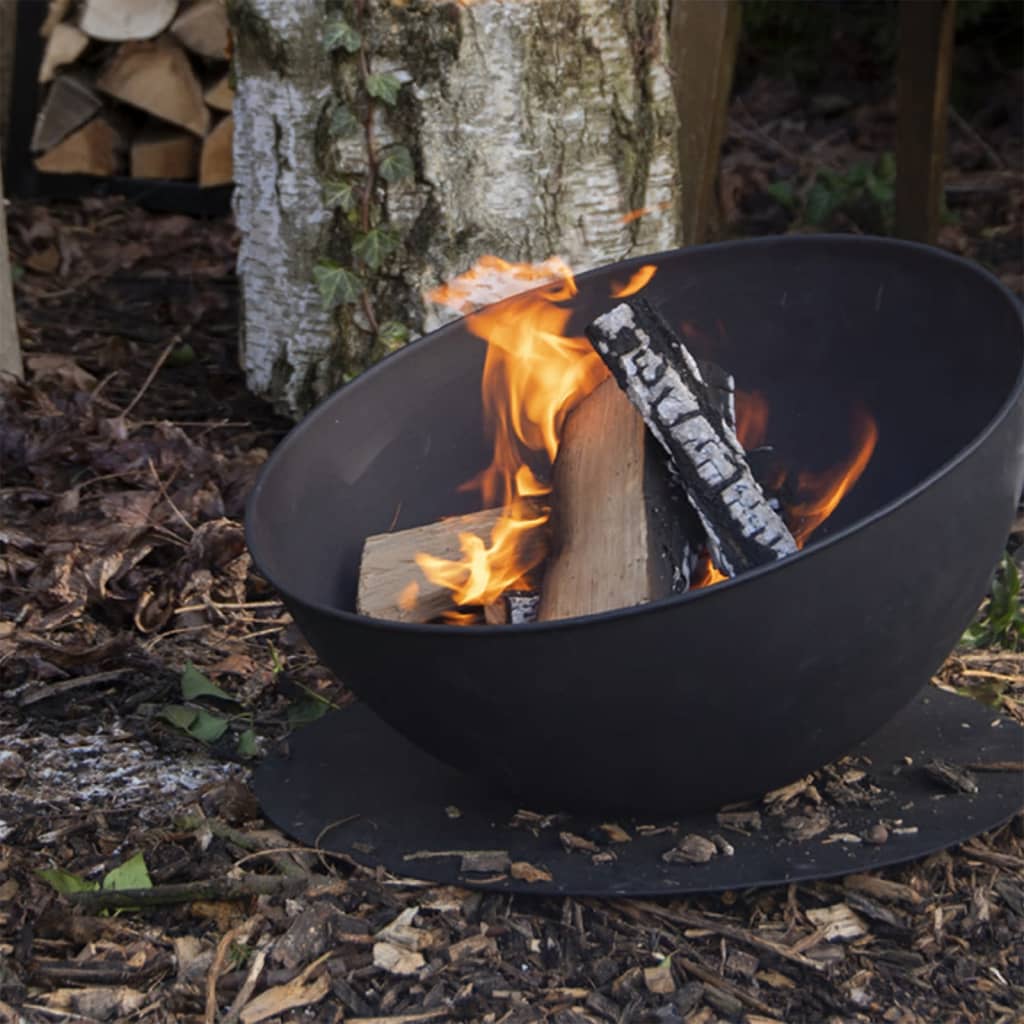 Esschert Design Esschert Design Fire Bowl Hellende auf Disk schwarz