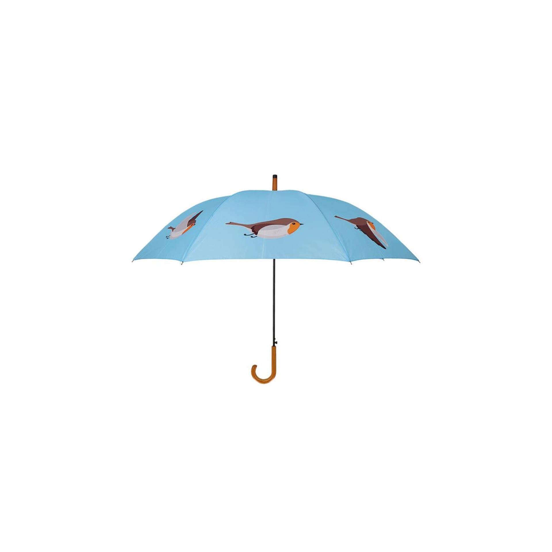 Esschert Design-Regenschirm-Rotkehlchen