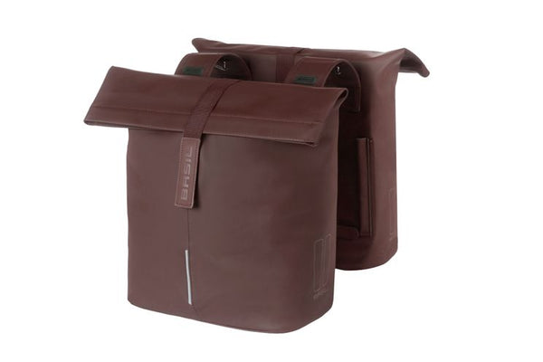 Doppelpacktasche Basil City 28-32 Liter 12 x 29 x 30 cm - Roasted Brown