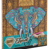 Elefant der Leinwand Diamant Malerei, 30 x 30 cm