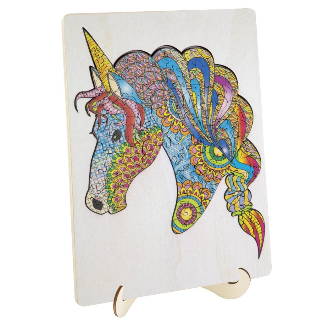 Kreative Handwerksgruppe Holz Jegin Puzzle Unicorn, 137st.