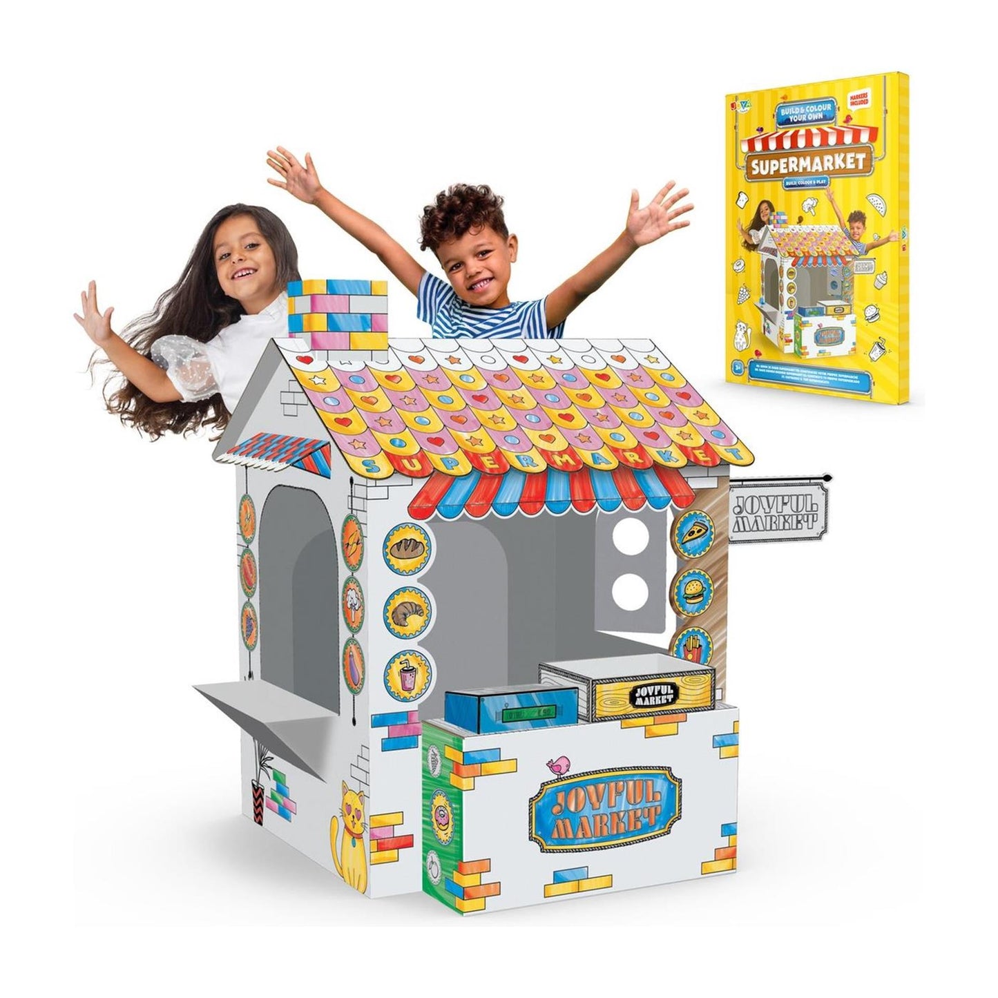 Joya kreatives Spielzelt: Bauen Sie Ihren eigenen Supermarkt