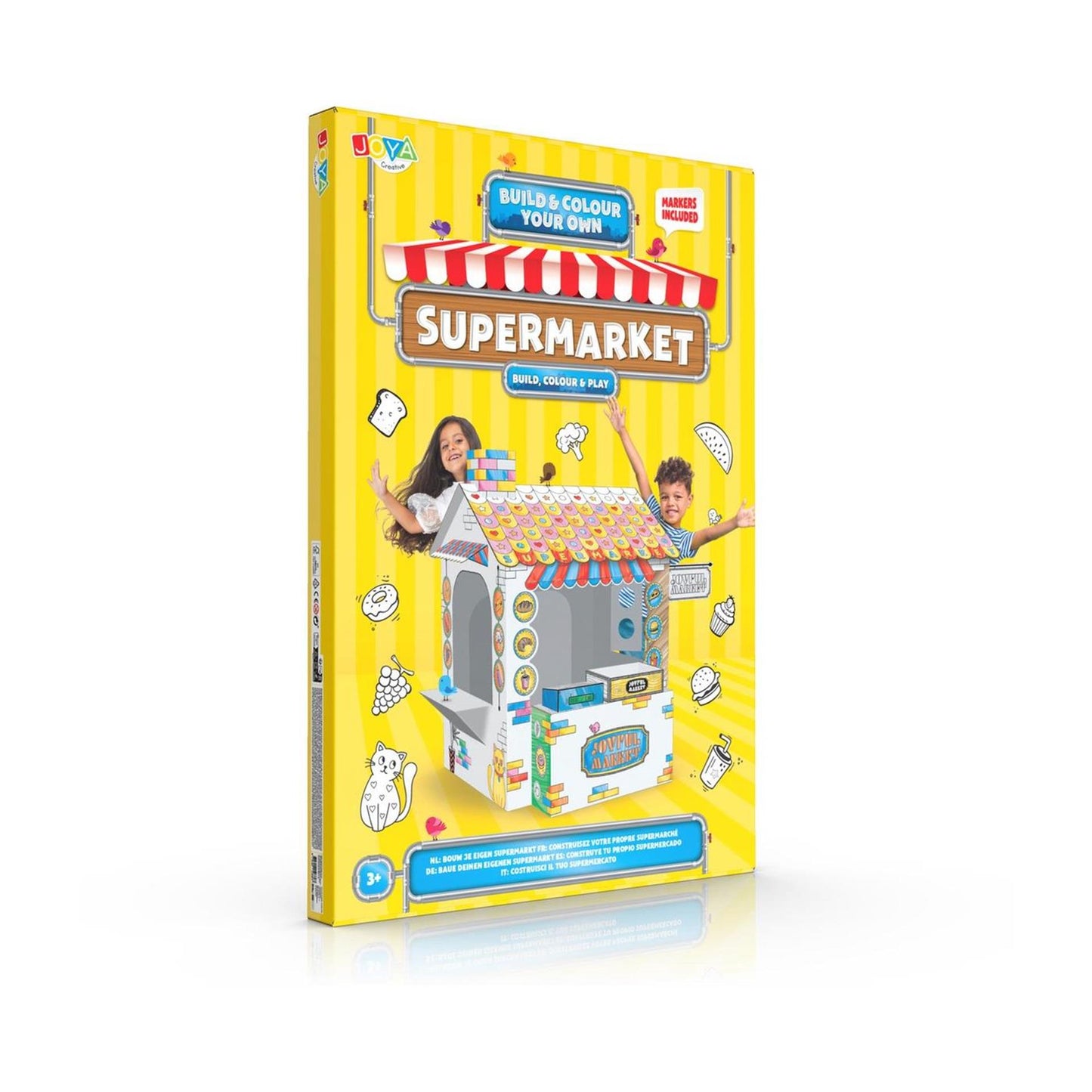 Joya kreatives Spielzelt: Bauen Sie Ihren eigenen Supermarkt