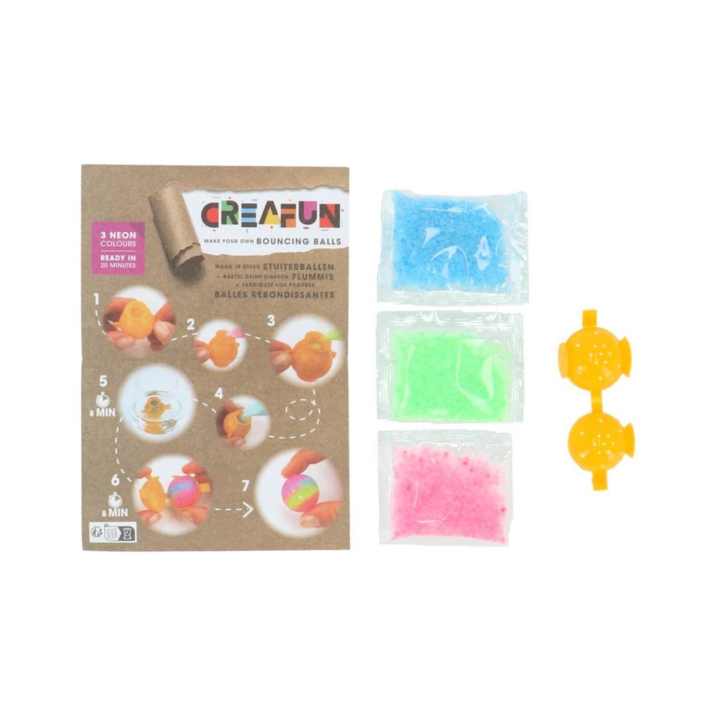 Creafun macht sich selbst hüpfende Bälle