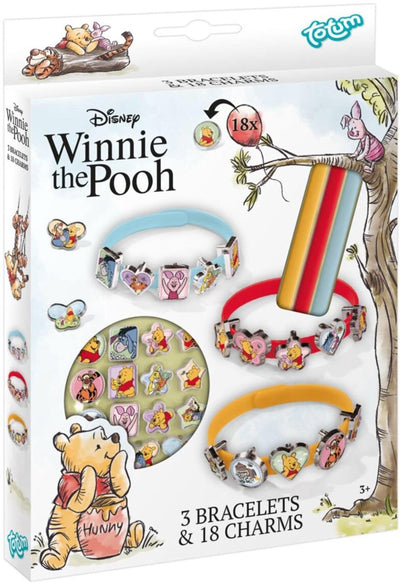 Creative Craft Group Totum Winnie Pooh 3 Armbänder 18 Charms