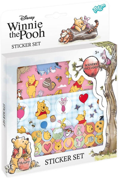 Kreativ-Bastelgruppe „Totum Winnie the Pooh“-Aufkleberset