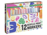 Creative Craft Group Nassau große Acrylfarbmarker – 12 Stück. - afbeelding 1