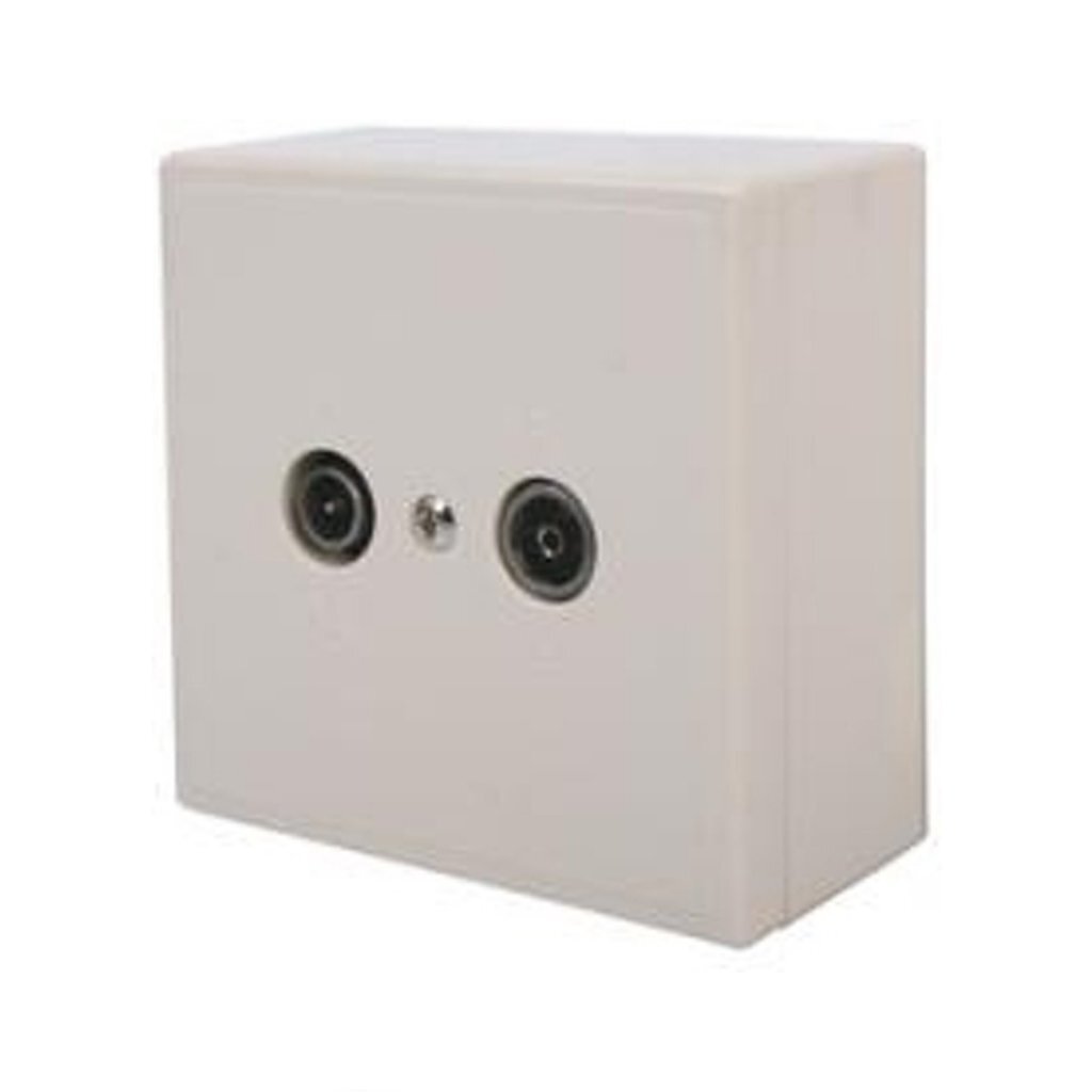 Skytronic Skytronic 122223 Antennenkontaktbox Weiß