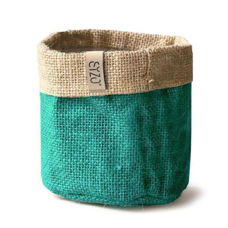 Sizo Sizo wasserdichte Pflanzenbeutel aus Jute 20 cm Benzin