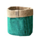 Sizo Sizo wasserdichte Pflanzenbeutel aus Jute 25 cm Benzin