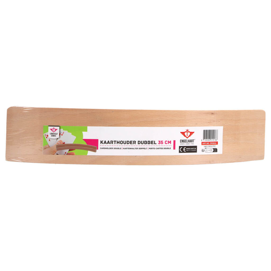 Longfield Longfield Wooden Double Card Holder 35 cm