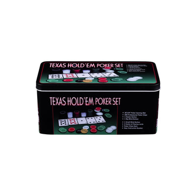 Engelhart komplettes Pokerset mit 200 Chips