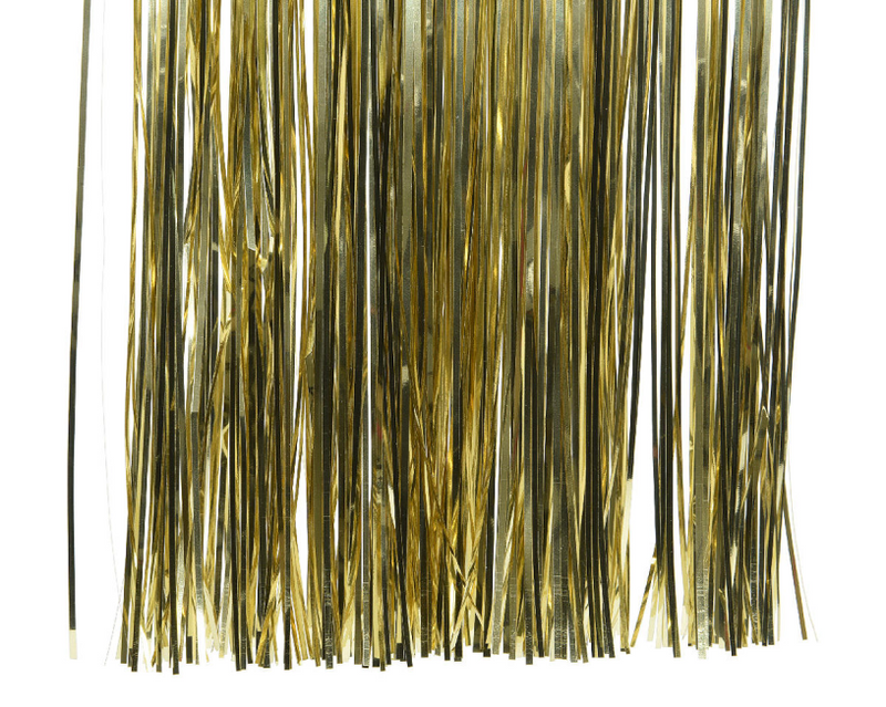Decoris Lametta Gold H40cm B50cm