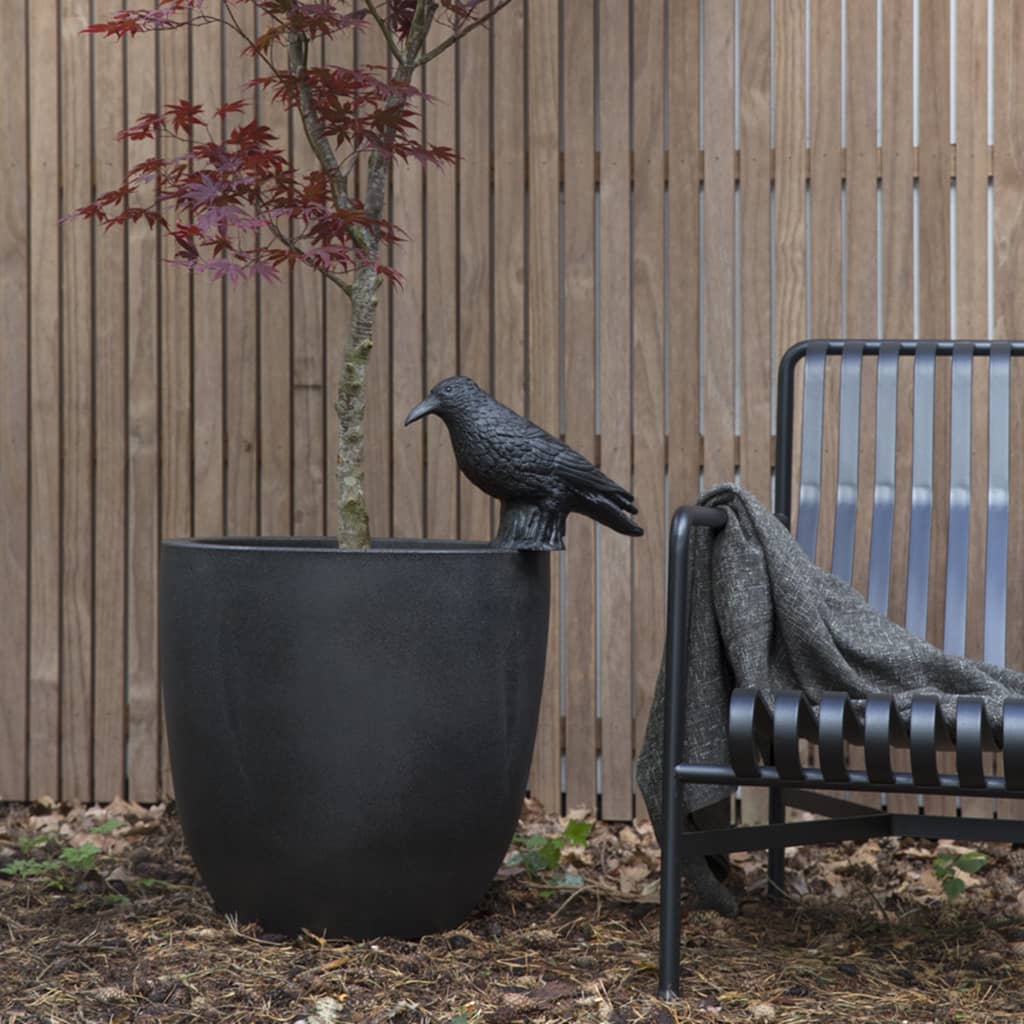 Capi Capi Flowerpot Urban glatt 35x34 cm Schwarz KBL932