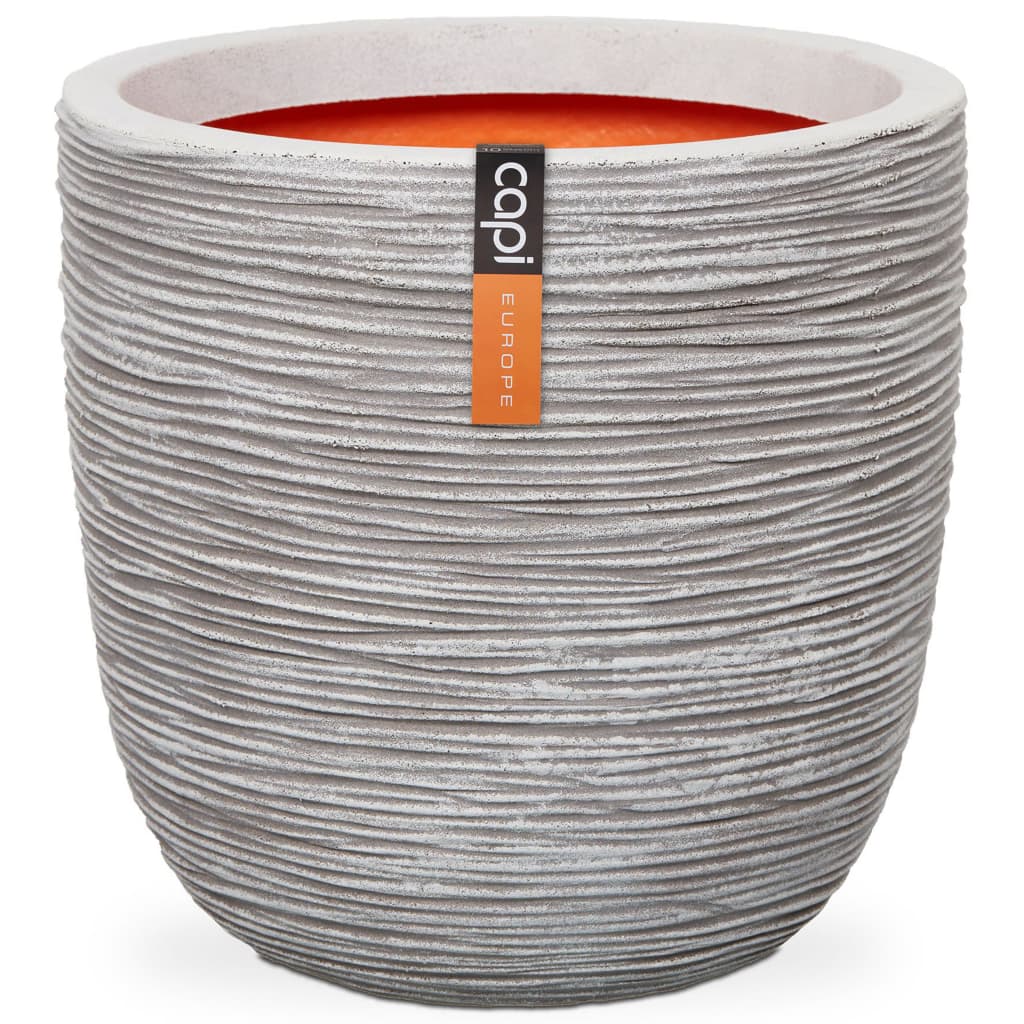 Capi Capi Blumentopf Natur Rippe 43x41 cm elfenbein Farbe kofi933