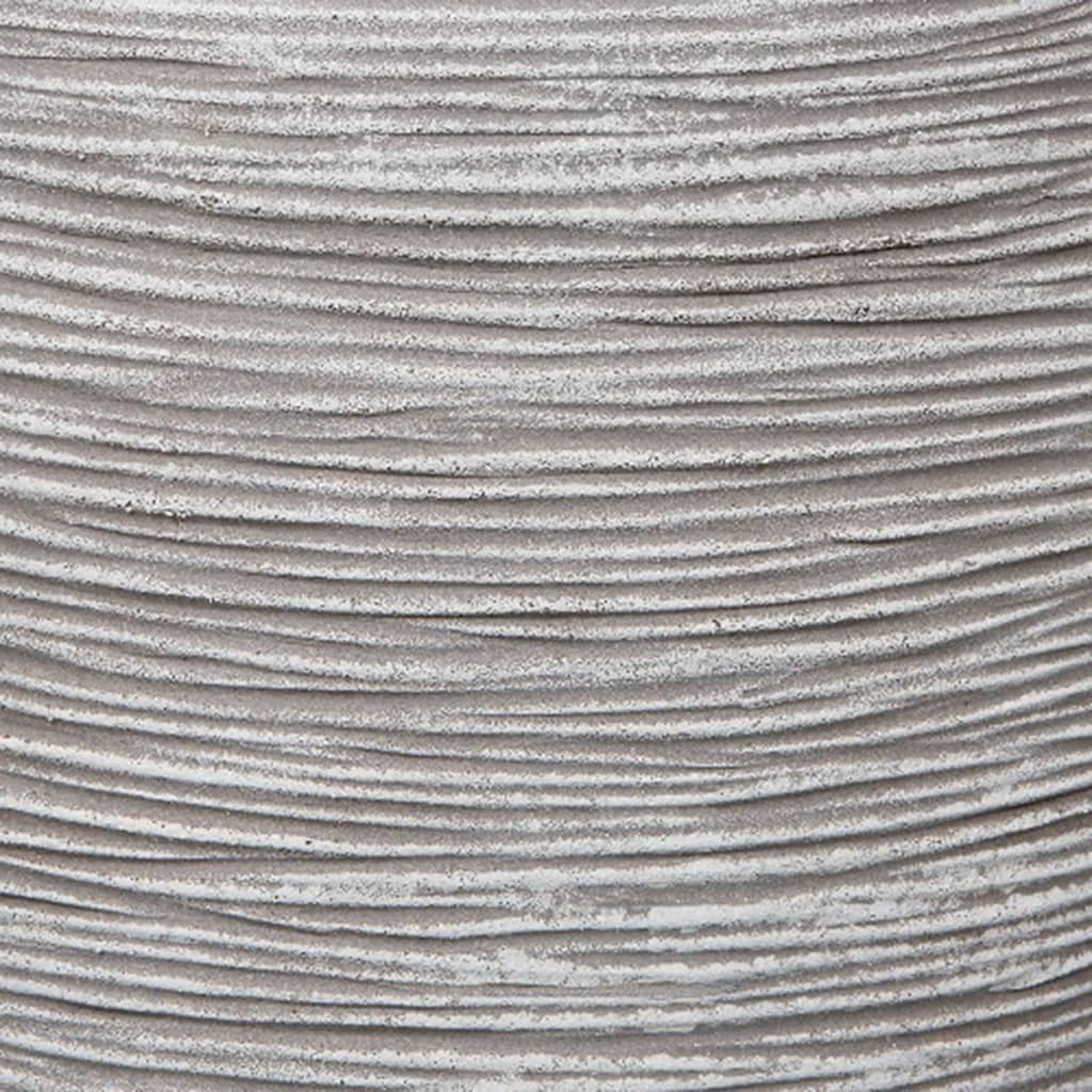 Capi Capi Blumentopf Natur Rippe 43x41 cm elfenbein Farbe kofi933