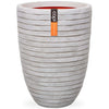 Capi Capi Flowerpot Nature Row elegant niedrig 46x58 cm Elfenbein -gelöschtes krwi783