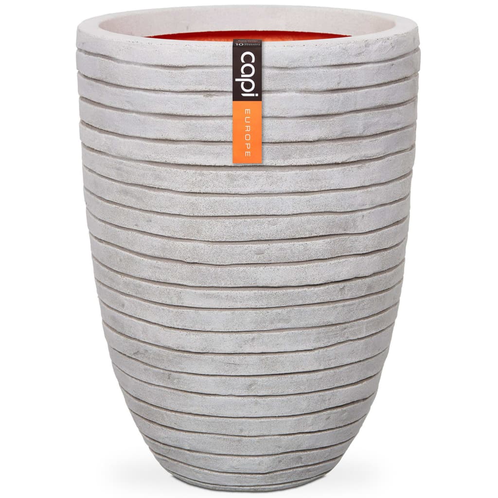 Capi Capi Flowerpot Nature Row elegant niedrig 46x58 cm Elfenbein -gelöschtes krwi783