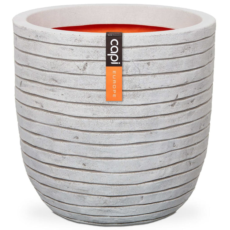 Capi Capi Flowerpot Nature Row 35x34 CM Elfenbein -gelöschtes KrWI932