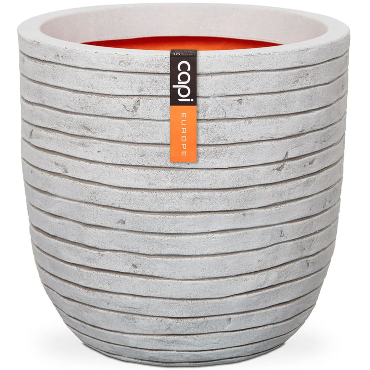 Capi Capi Flowerpot Nature Row 43x41 cm Elfenbein -gelöschtes Krwi933