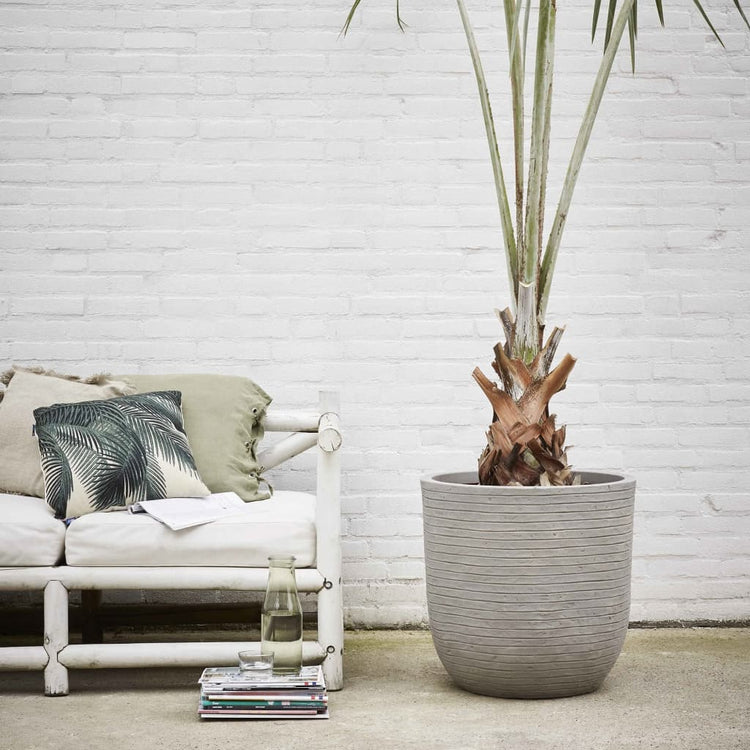 Capi Capi Flowerpot Nature Row 54x52 CM Elfenbeinfarbe Krwi935