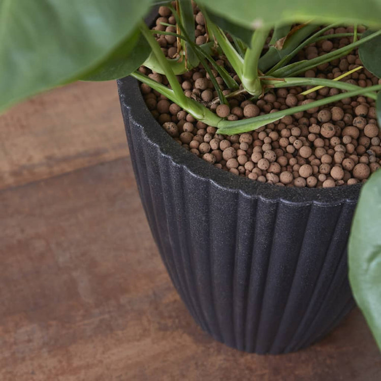 Capi Capi Flowerpot Urban Tube Haken 40x40 cm Schwarz KBLT801