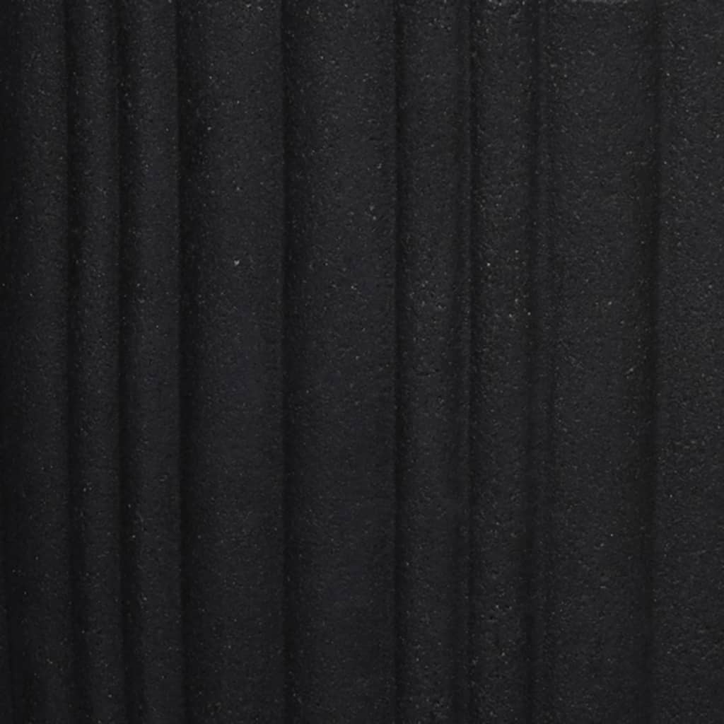 Capi Capi Flowerpot Urban Tube Taps 55x52 cm Schwarz KBLT802