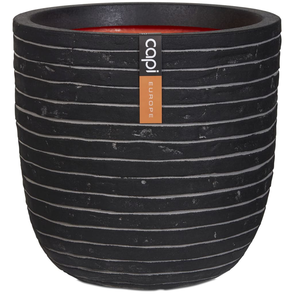 Capi Capi Flowerpot Nature Row 35x34 cm Anthrazit krwz932