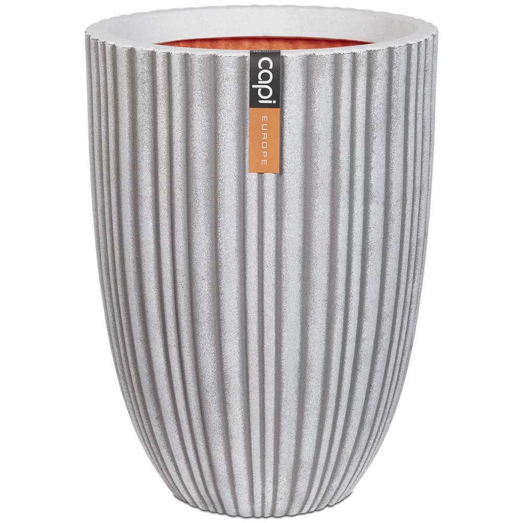 Capi Capi Flowerpot Urban Tube Elegante Schicht 55x73 cm Elfenbeinkoloriert