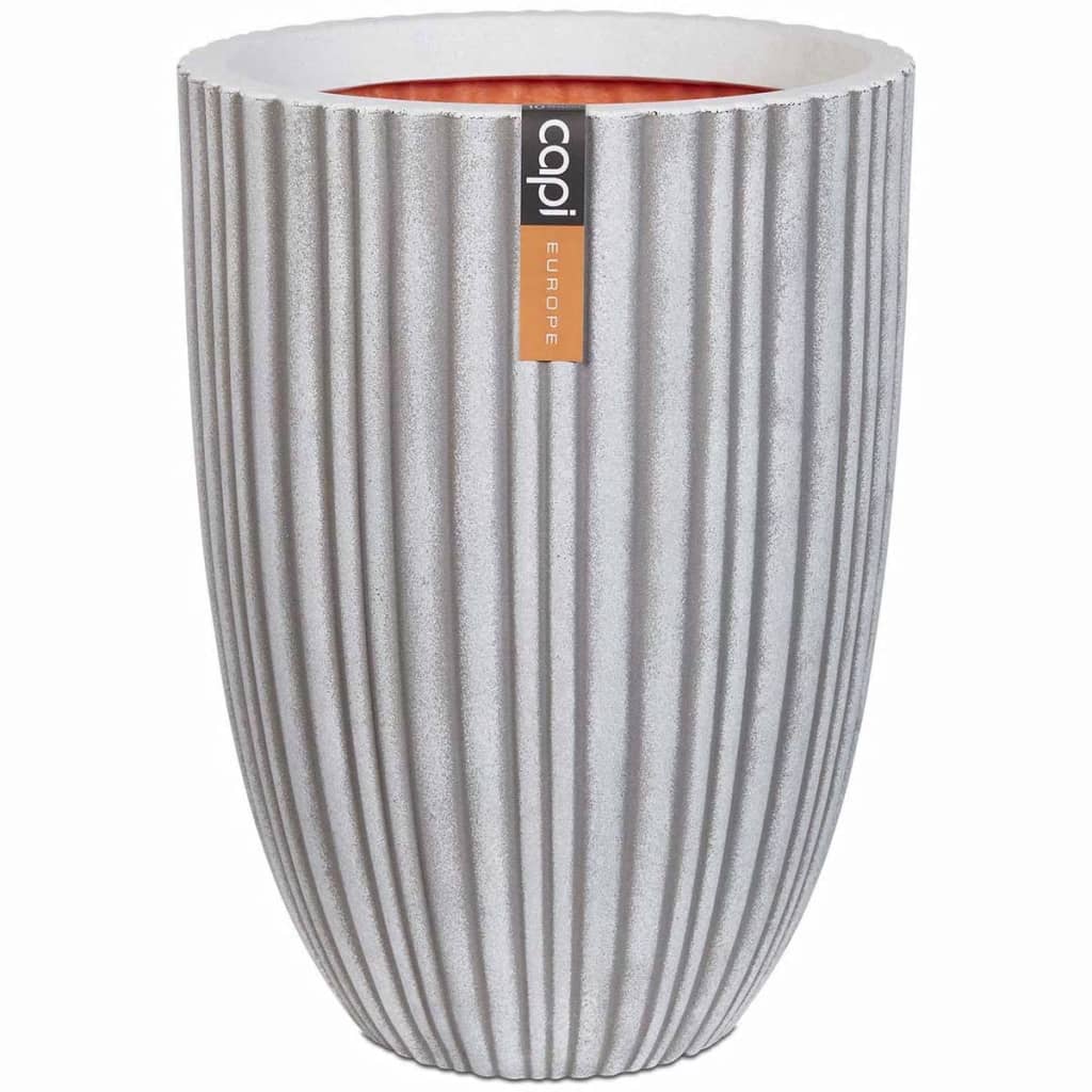 Capi Capi Flowerpot Urban Tube Elegante Schicht 55x73 cm Elfenbeinkoloriert